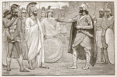 Interview between Agesilaus and Pharnabazus by English School