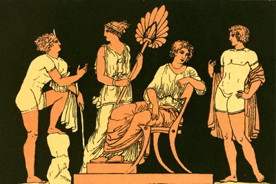 Iphigenia and Orestes by English School