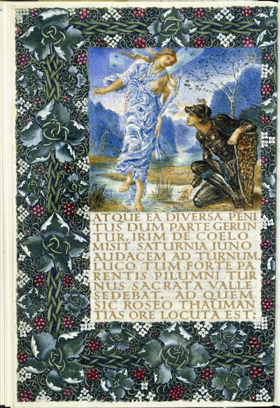 Iris Appearing Before Turnus by English School