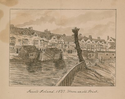 Jacobs Island in Bermondsey by English School