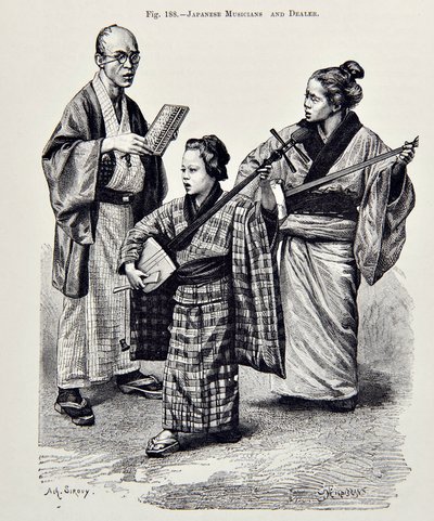 Japanese Musicians by English School