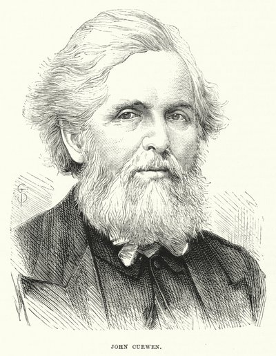 John Curwen (Engraving) by English School