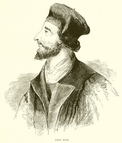 John Huss by English School