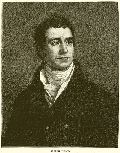 Joseph Hume by English School