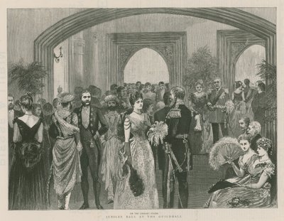 Jubilee ball at the Guildhall, London by English School