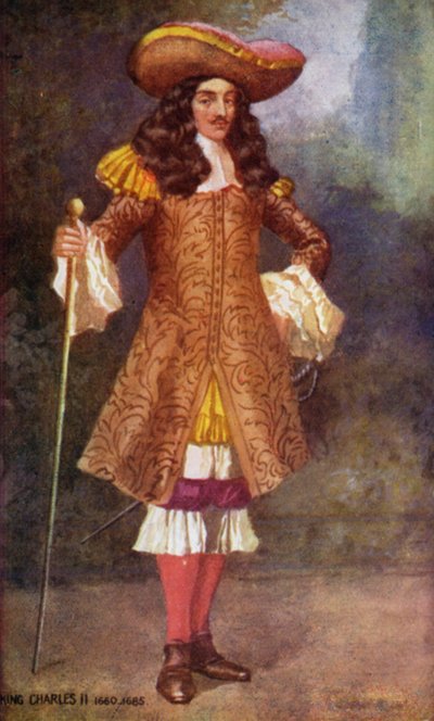 King Charles II by English School