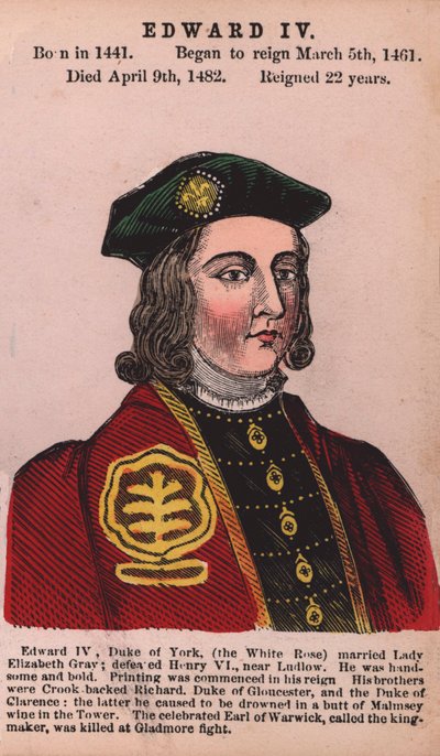 King Edward IV by English School