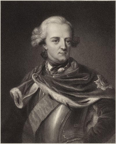 King Frederick II of Prussia by English School