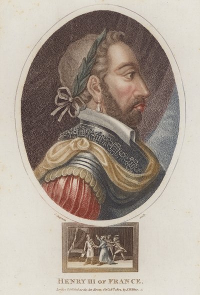 King Henry III of France by English School