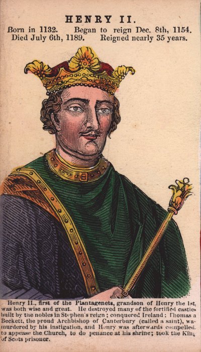 King Henry II by English School