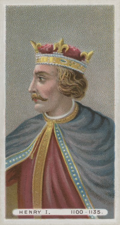 King Henry I by English School