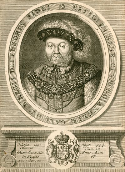 King Henry VIII by English School