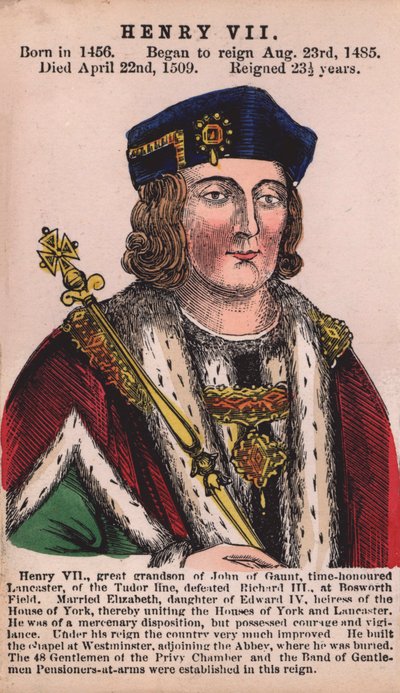 King Henry VII by English School