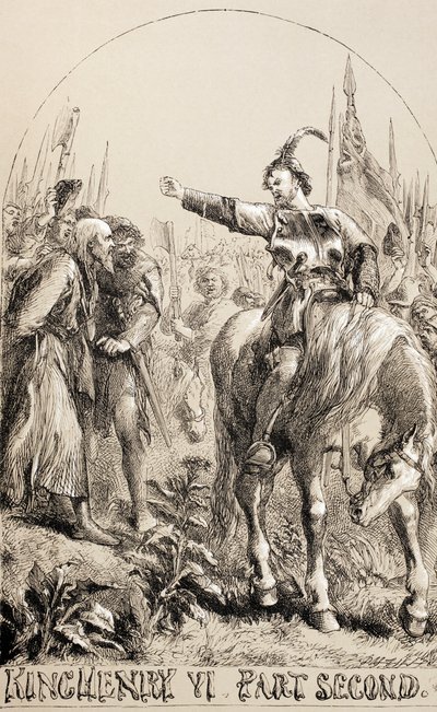 King Henry VI, Part II, 1890 by English School