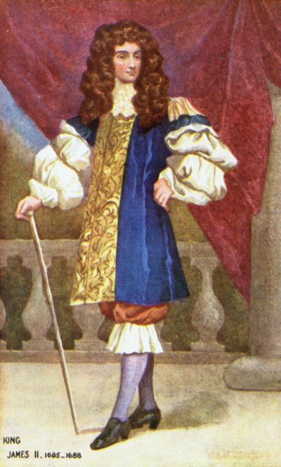 King James II by English School