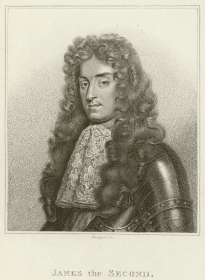 King James II by English School