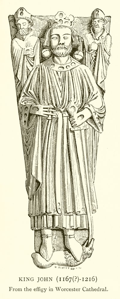 King John (1167(?)-1216) by English School