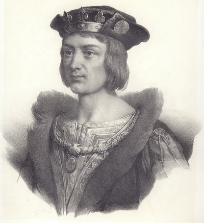 King Louis XII of France by English School