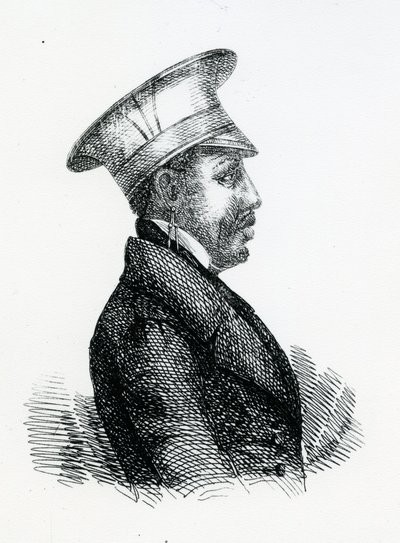 King Moshoeshoe I (c.1786-1870) by English School
