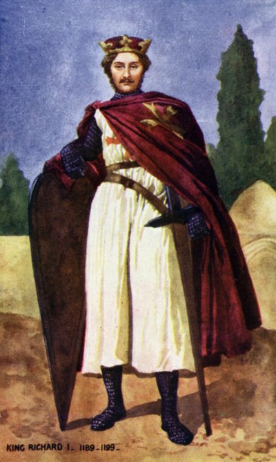 King Richard I by English School