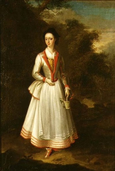 Lady in a Riding Habit by English School
