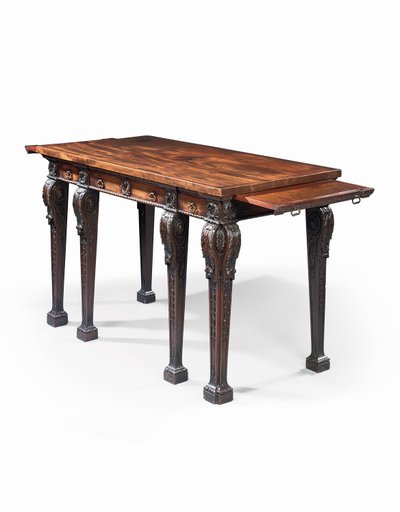 Late George II side table, c.1755 by English School