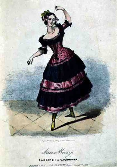 Laura Honey Dancing the Cachoucha by English School