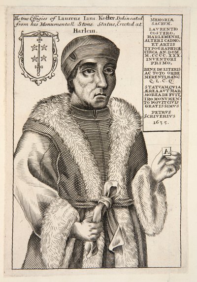 Laurenz Jans Koster by English School