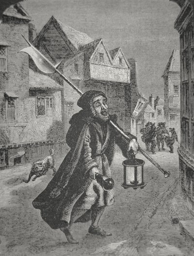 London Watchman of the 17th century by English School