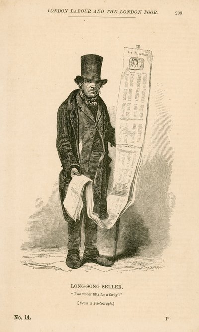 Long-Song Seller by English School