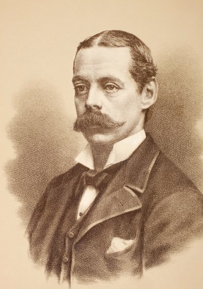 Lord Randolph Henry Spencer Churchill, c.1890 by English School