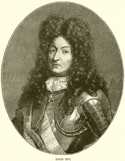 Louis XIV by English School