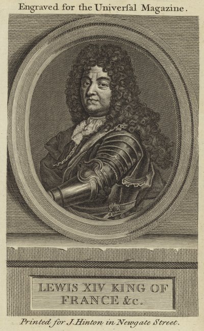 Louis XIV, King of France by English School