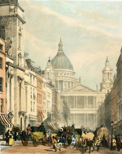 Ludgate Hill by English School