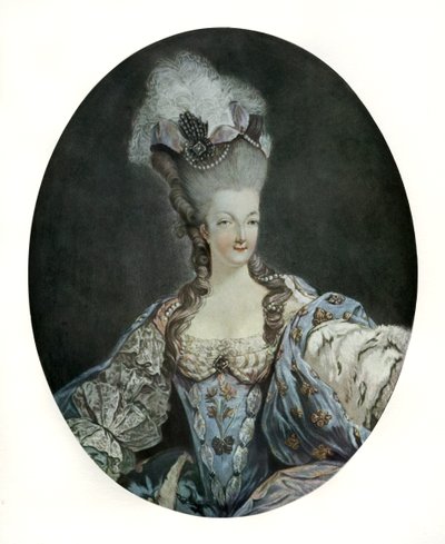 Marie Antoinette, Queen of France by English School
