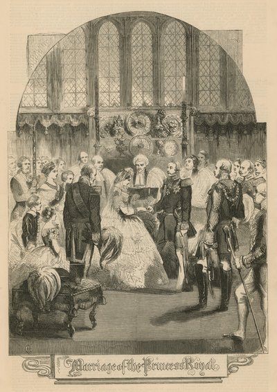 Marriage of the Princess Royal by English School