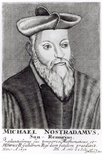 Michel Nostradamus by English School