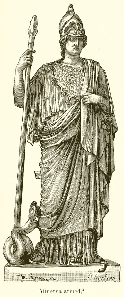 Minerva Armed by English School