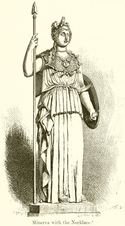 Minerva with the Necklace by English School