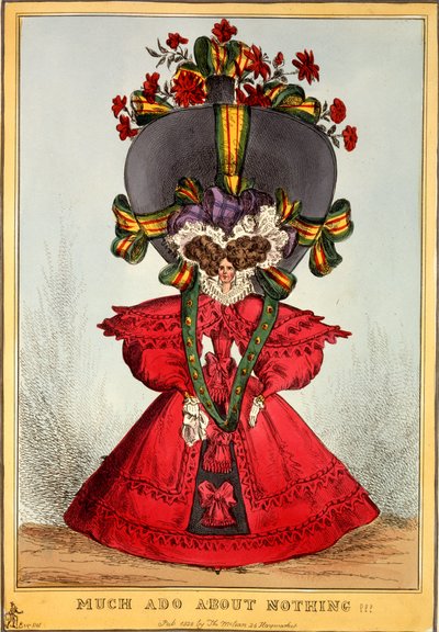 Much Ado About Nothing, 1828 by English School