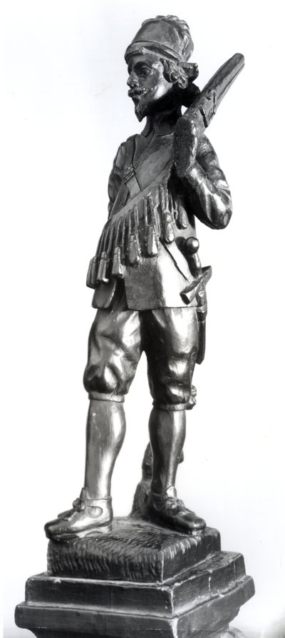 Musketeer, 1638 by English School