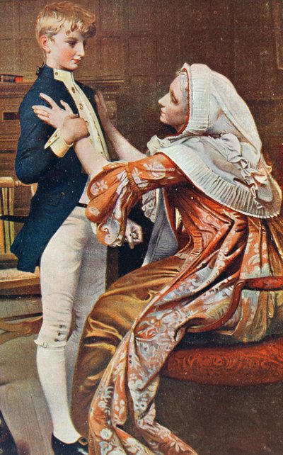 Nelson (1758-1805) - First Farewell, Aged 12 by English School
