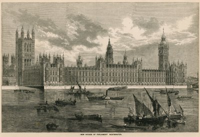 New Houses of Parliament, Westminster, London by English School