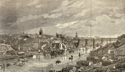 Newcastle upon Tyne by English School