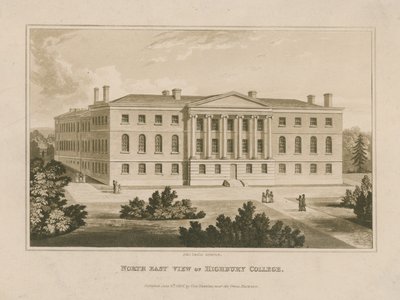 North East View of Highbury College by English School