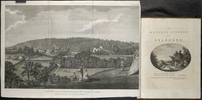 North East View of Selbourne by English School