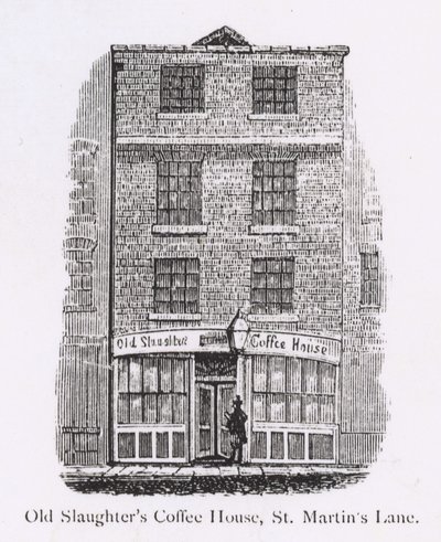 Old Slaughters Coffee House, St Martins Lane by English School