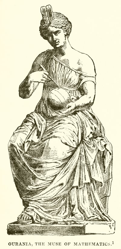 Urania, the Muse of Mathematics by English School