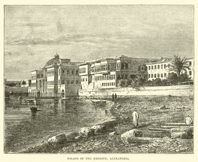 Palace of the Khedive, Alexandria by English School