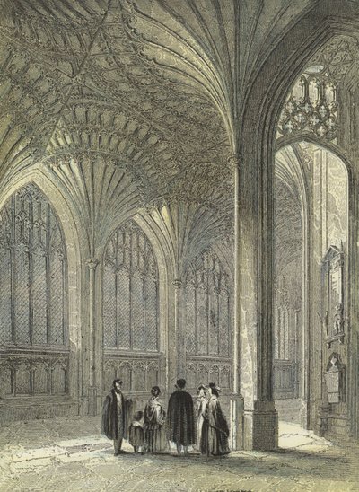 Peterborough Cathedral, The Lady Chapel by English School